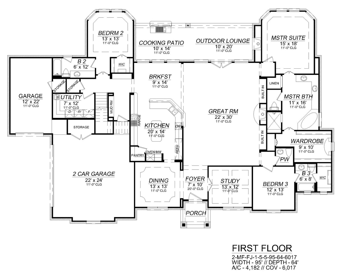 Chalet Court Main Floor Plan