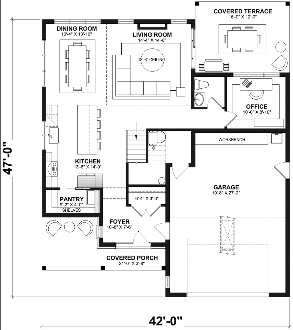 Charlie Main Floor Plan