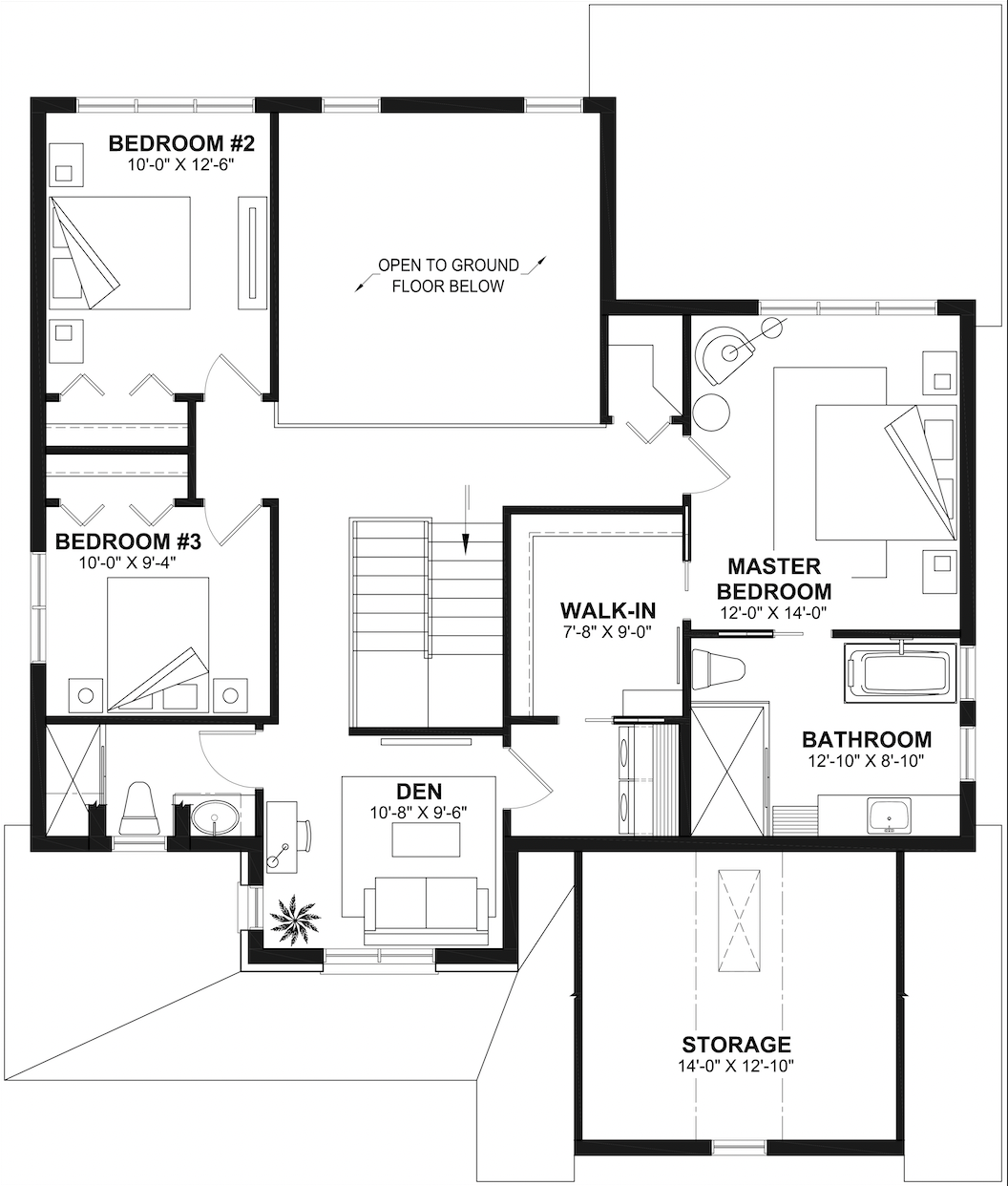 Charlie Second Floor Plan