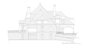 Luxurious 6,712 sq ft Home Plan with 5 Bedrooms