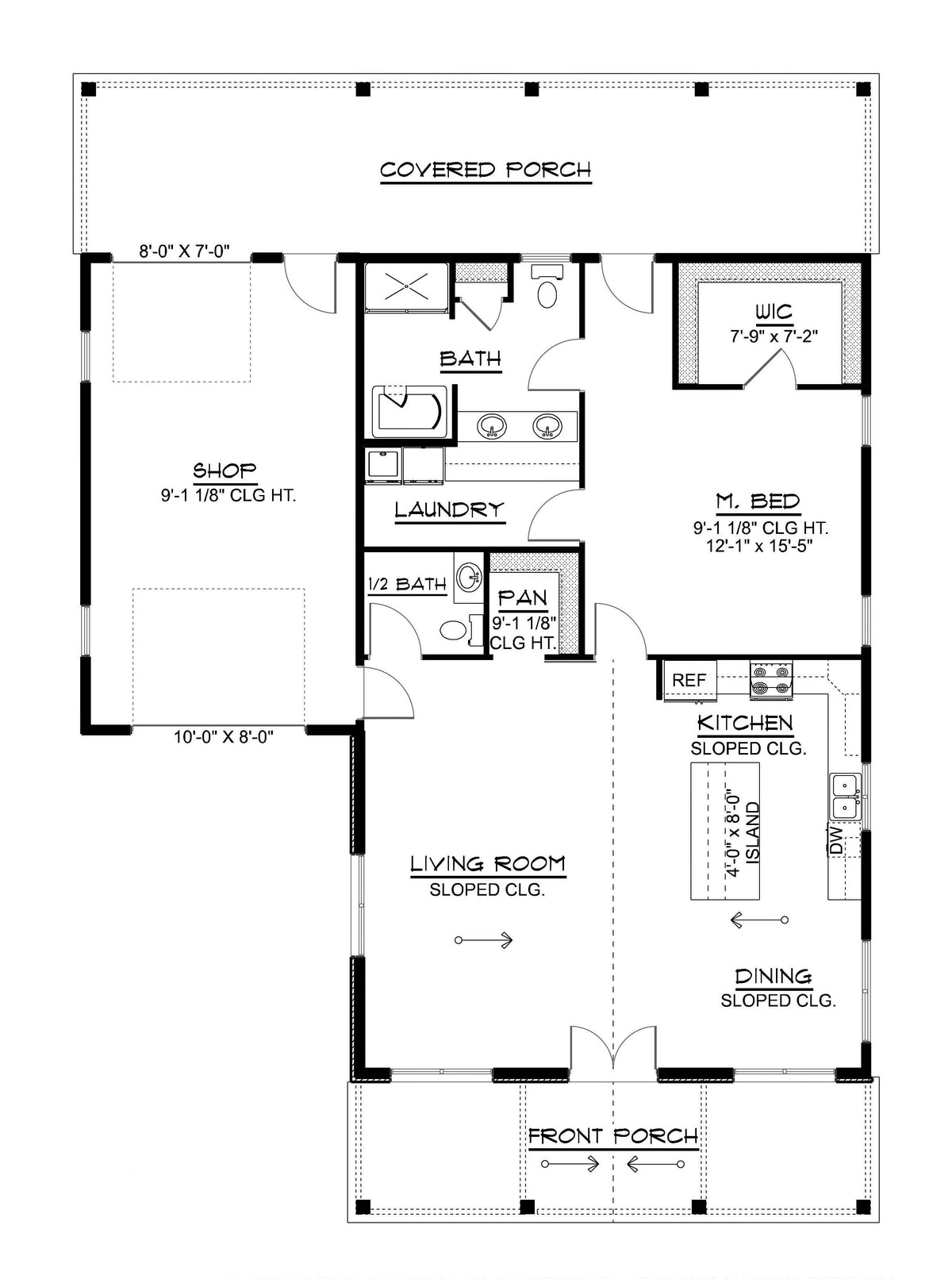 Clove Main Floor Plan