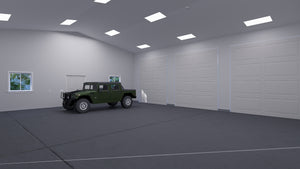 Detached Garage with Workshop, Storage, and Home Office Space