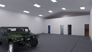 Detached Garage with Workshop, Storage, and Home Office Space