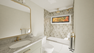 767 Sq Ft Carriage House Plan with 2-Car Garage & Workshop