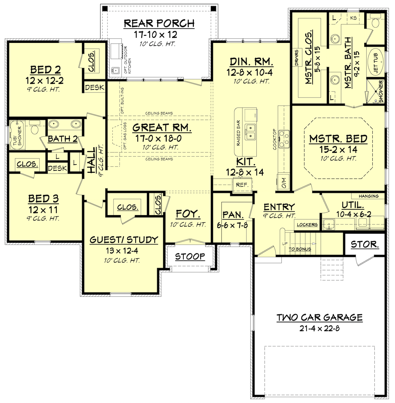 Corbin Main Floor Plan Corbin Main Floor Plan