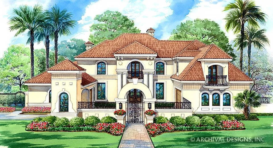 Corleone House Plan - Archival Designs House Plans