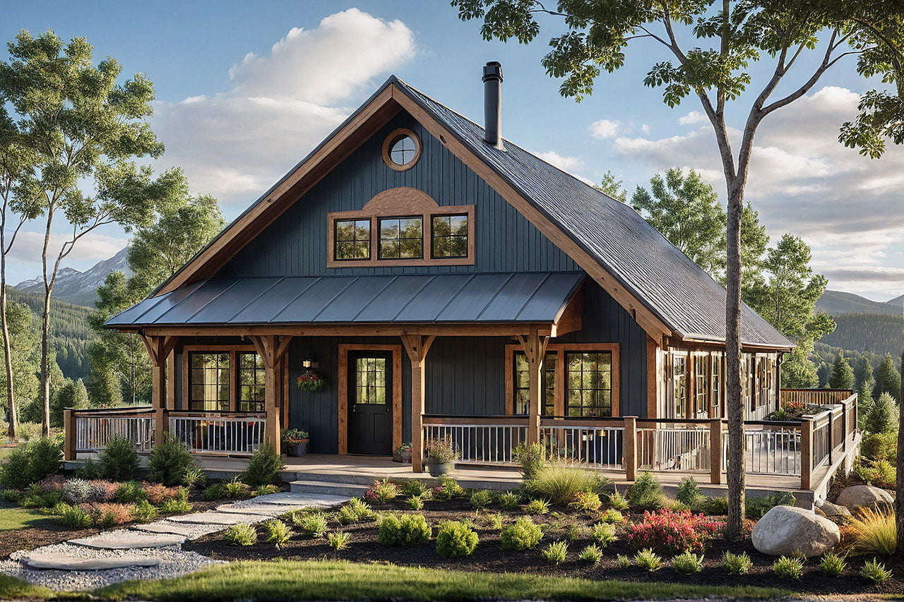 AM7240-A Ashwell House Plan Cottage Style