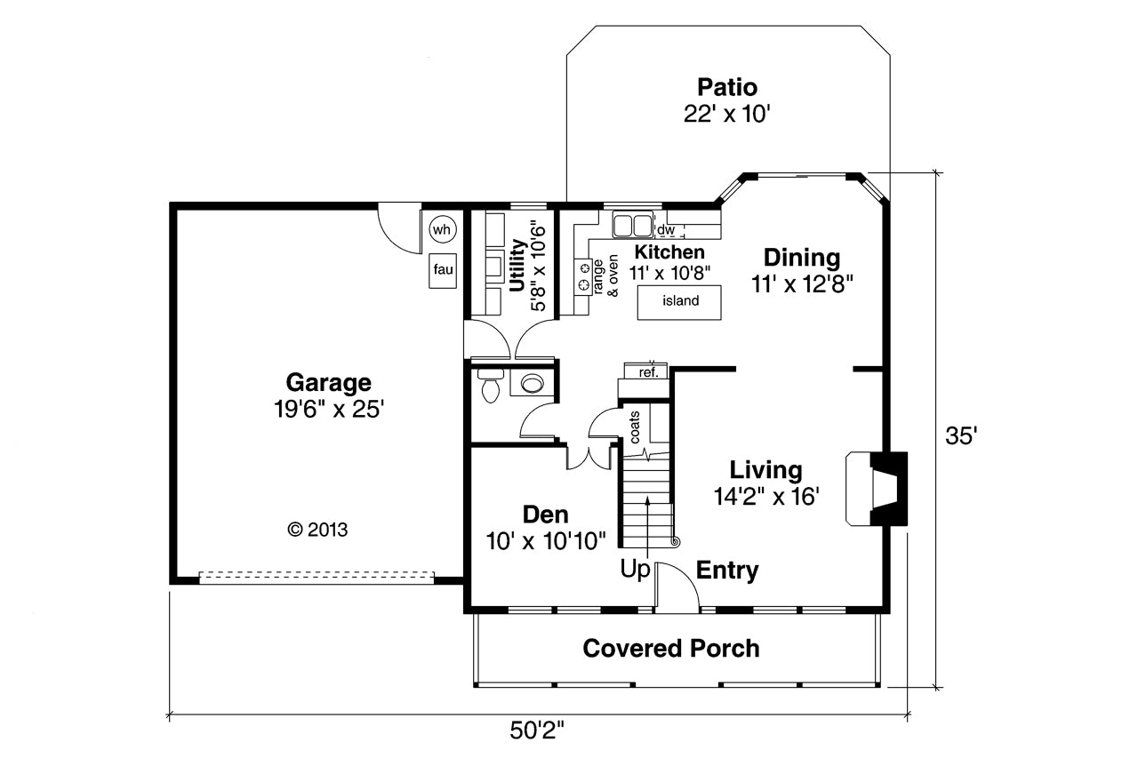 AM7791-A Country House, 3 Bedrooms, 2.5 Bathrooms | 30-197 Adkins Exterior
