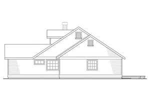 AM7196-A Cambridge House Plan Elevation-2