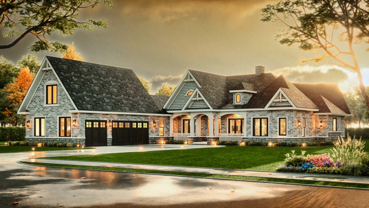 Elegant Brick 3-Bedroom Home with Bonus Spaces and Workshop