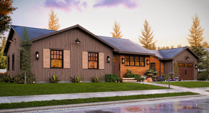 A7388-A Finland House Plan, 2 Bedrooms, 2 Baths