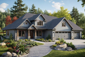 AM7189-A White Haven Plan Craftsman House