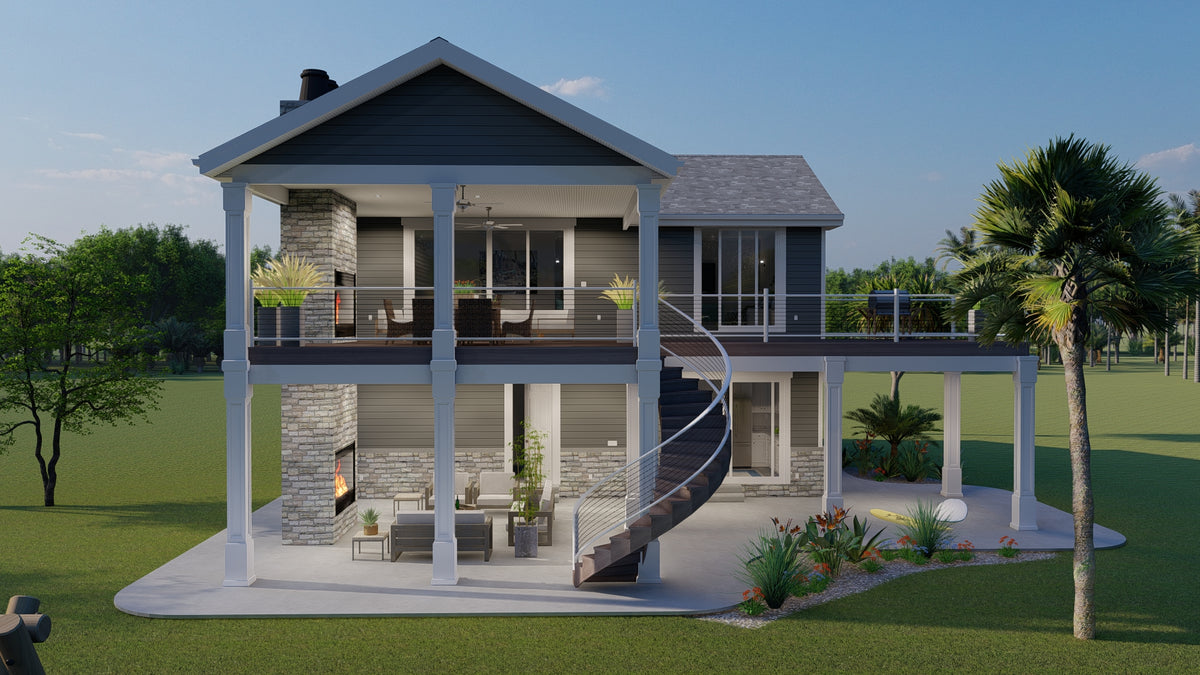 AO7992-A Carriage House, 1 Bedroom, 2.5 Bathrooms | Cummings Exterior-4