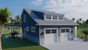 AO7992-A Carriage House, 1 Bedroom, 2.5 Bathrooms | Cummings Exterior-6