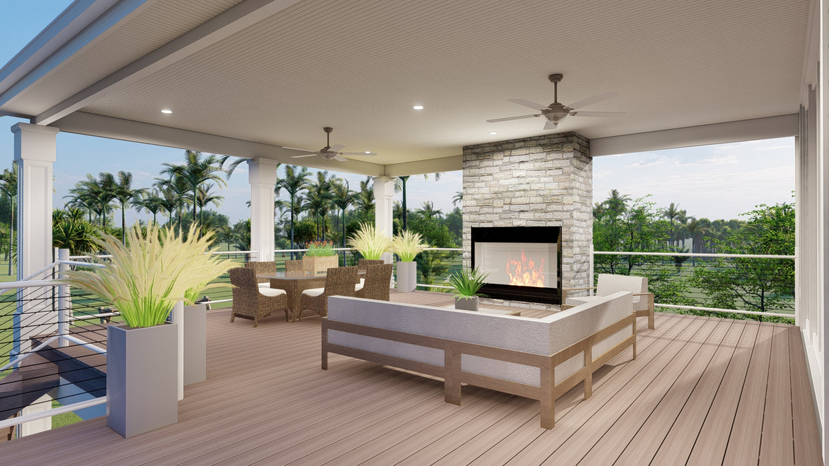 AO7992-A Carriage House Deck, 1 Bedroom, 2.5 Bathrooms | Cummings 