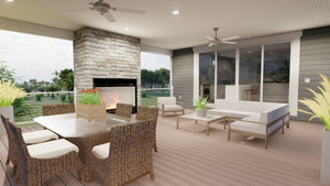 AO7992-A Carriage House Deck, 1 Bedroom, 2.5 Bathrooms | Cummings 
