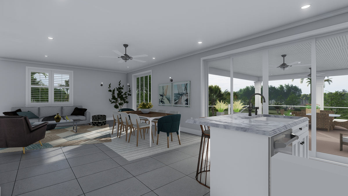 AO7992-A Carriage House Living Room, 1 Bedroom, 2.5 Bathrooms | Cummings 
