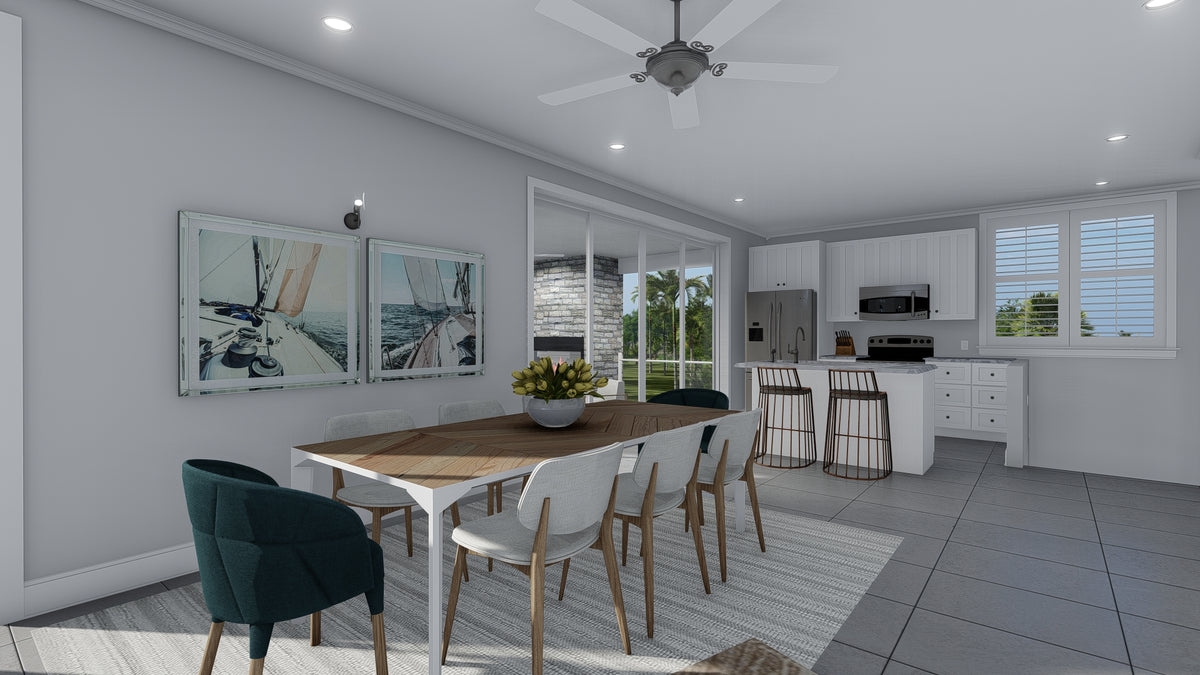 AO7992-A Carriage House Dining, 1 Bedroom, 2.5 Bathrooms | Cummings 