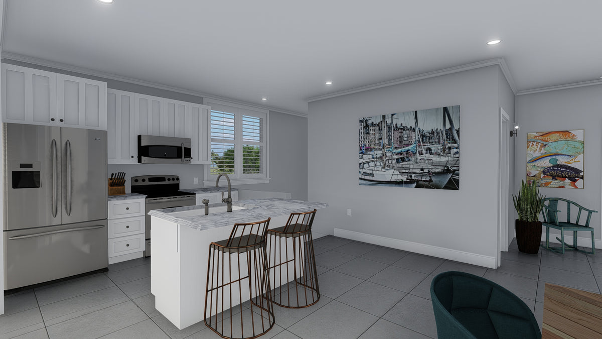 AO7992-A Carriage House Kitchen, 1 Bedroom, 2.5 Bathrooms | Cummings 