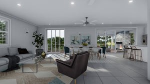 AO7992-A Carriage House Living Room, 1 Bedroom, 2.5 Bathrooms | Cummings 
