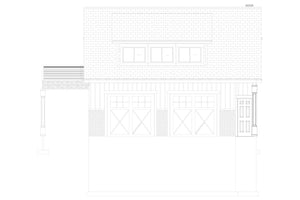 AO7992-A Carriage House, 1 Bedroom, 2.5 Bathrooms | Cummings Front Elevation
