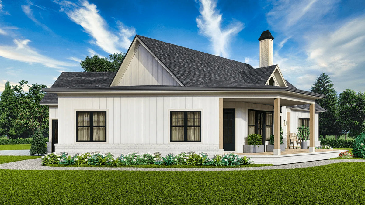 Cypress Cottage - Archival Designs House Plans