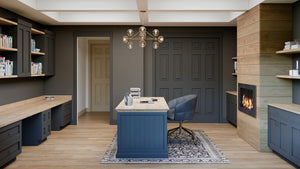 AJ7855-A Modern Farmhouse Den, 2 to 3 Bedrooms, 2.5 Bathrooms | Plan VD1066