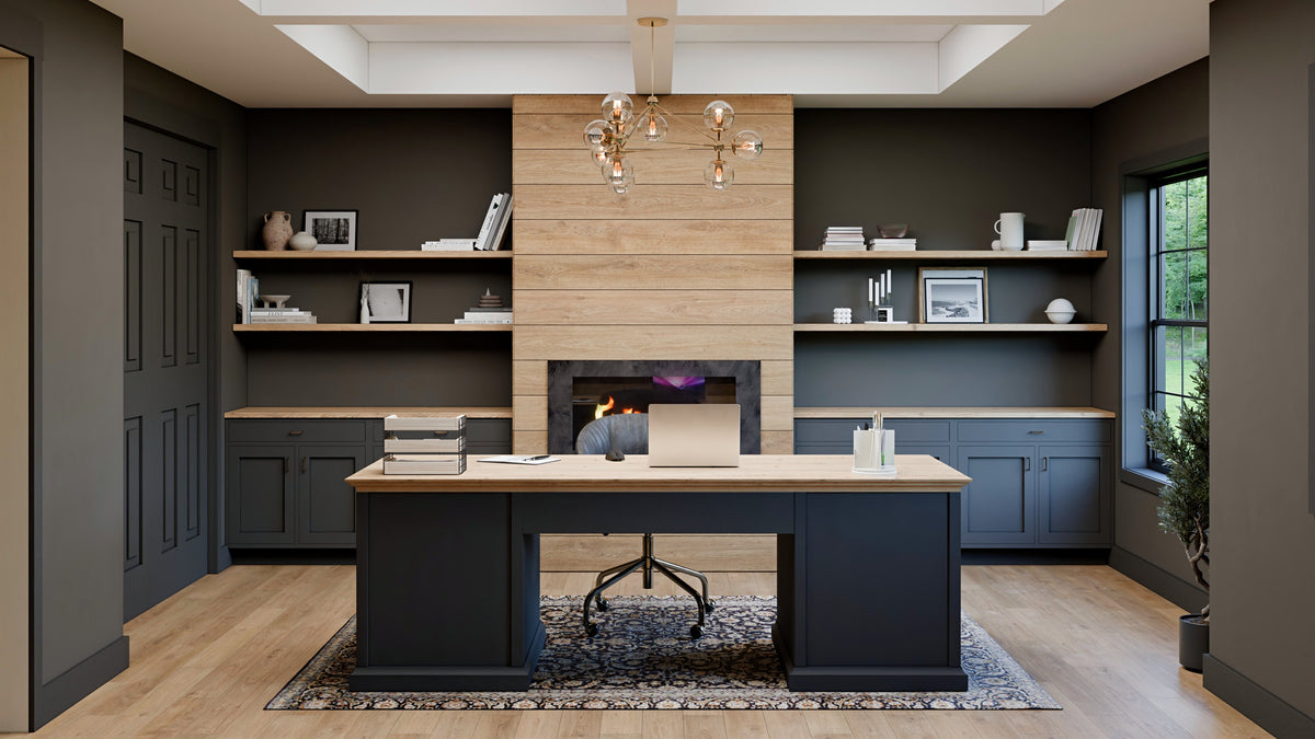AJ7855-A Modern Farmhouse Den, 2 to 3 Bedrooms, 2.5 Bathrooms | Plan VD1066