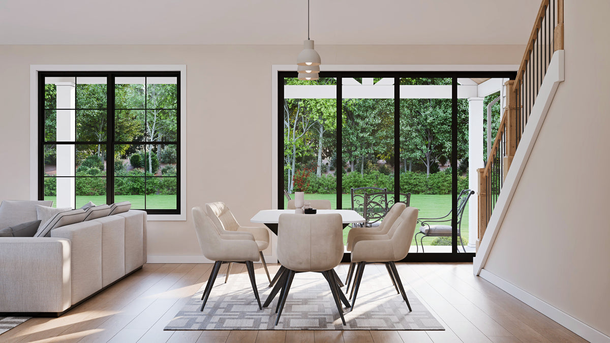 AJ7856-A Craftsman House Dining Room, 3 to 4 Bedrooms, 2.5 Bathrooms | Plan VD1067
