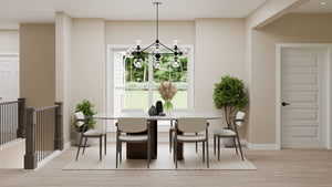 AJ7716-A Craftsman Ranch House Dining Room, 3 Bedrooms, 2.5 Bathrooms | Plan 1061 