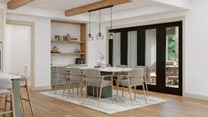 AJ7855-A Modern Farmhouse Dining, 2 to 3 Bedrooms, 2.5 Bathrooms | Plan VD1066