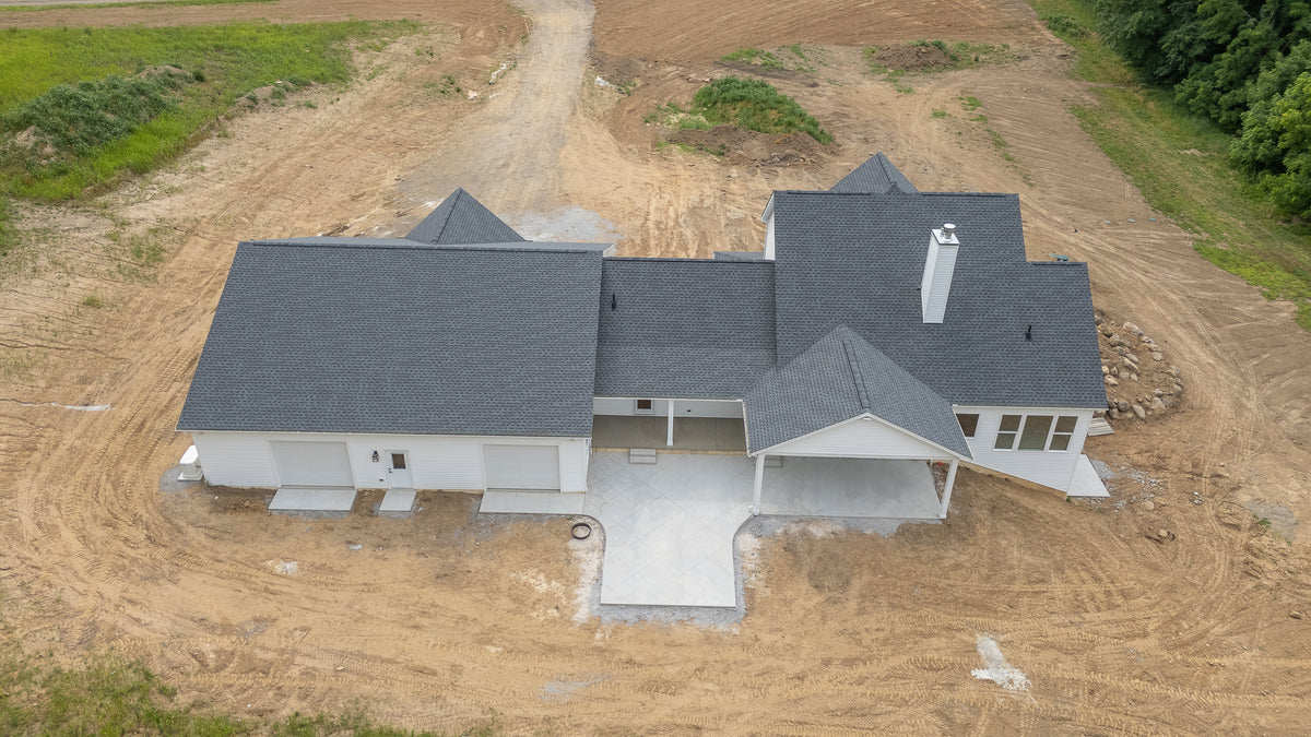 AJ7700-A Modern Farmhouse, 3 Bedrooms, 2.5 Bathrooms | Plan 1044 Exterior-6