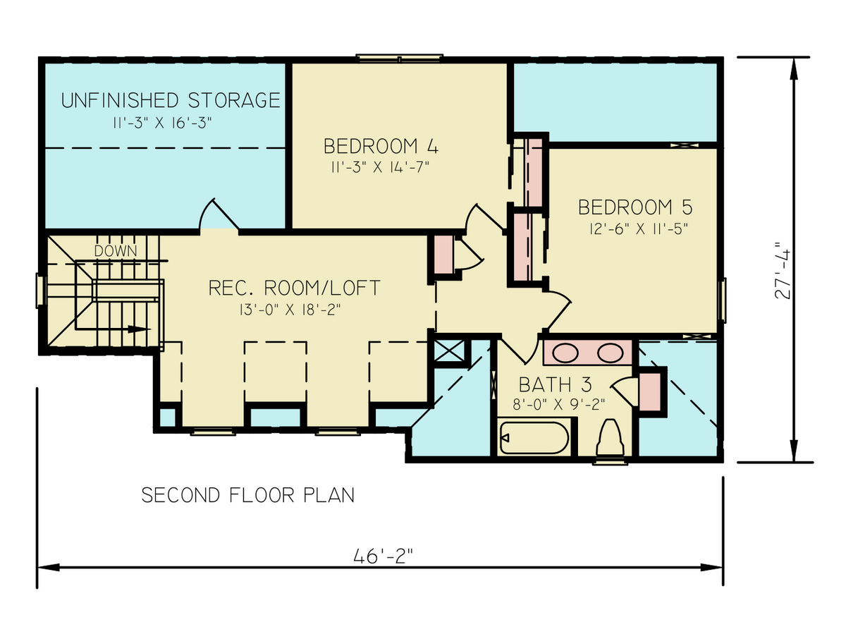 Donna 4 Archival Designs Floor Plan