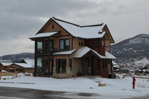 I7638-A Modern Chalet-Style House, 3 Bedrooms, 2.5 Bathrooms | The Grizzly Creek House Plan Exterior-9