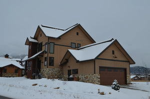 I7638-A Modern Chalet-Style House, 3 Bedrooms, 2.5 Bathrooms | The Grizzly Creek House Plan Exterior-13