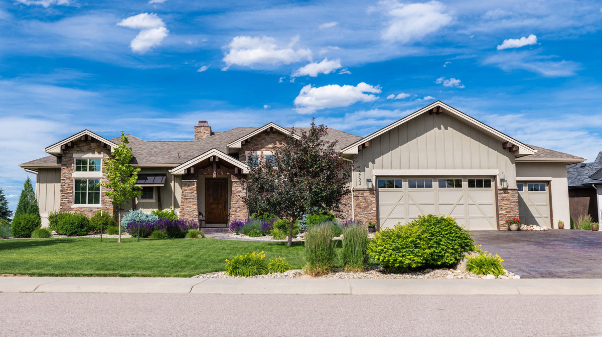 I7635-A Ranch House, 1 Bedroom, 1.5 Bathrooms | The Thunder Ridge House Plan Exterior