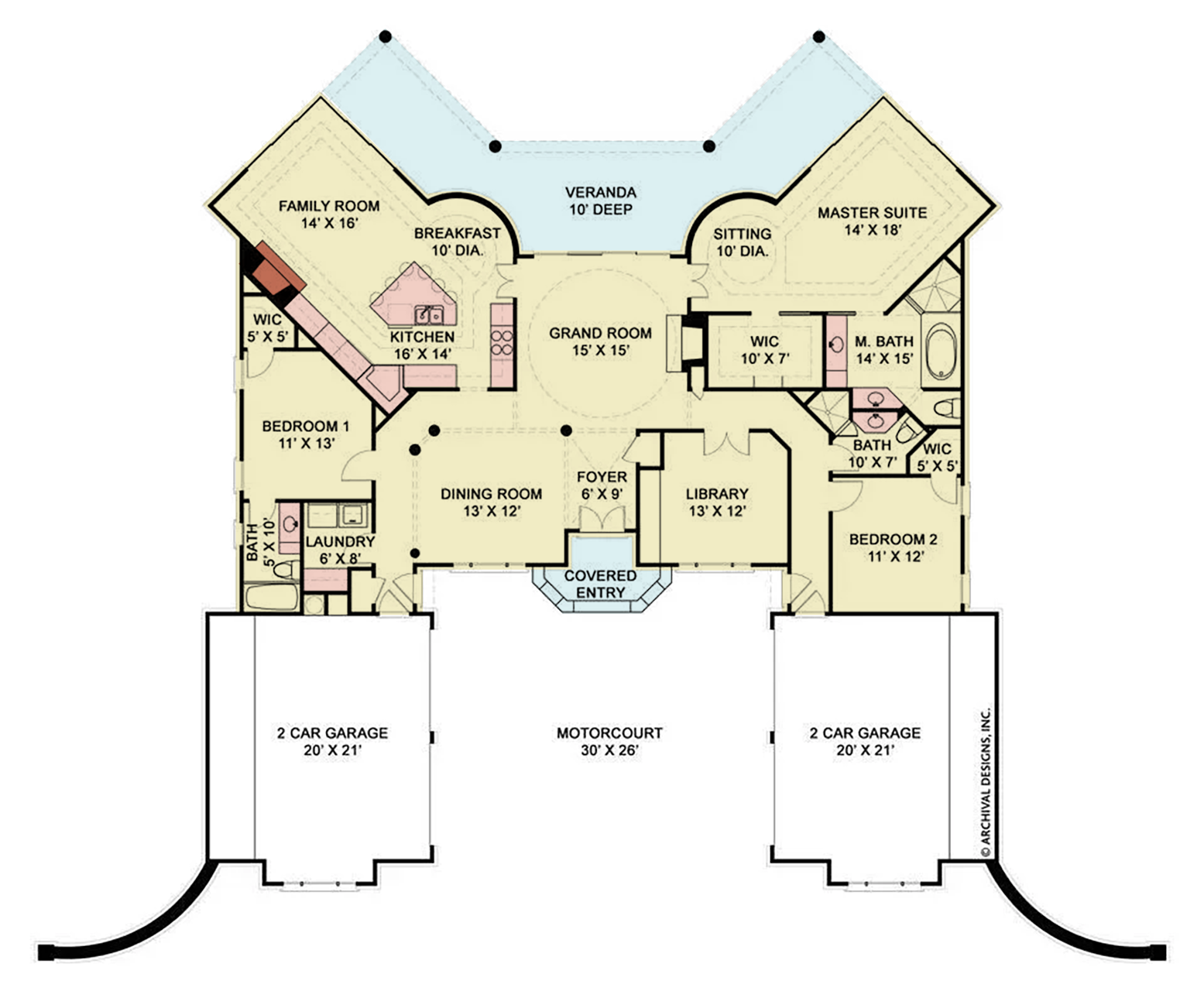 A495-A Dalmany House Plan