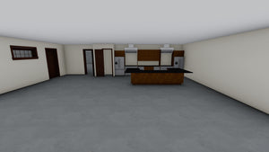 AO8498-A Barndominium Garage, 2.5 Bathrooms | Danfors Garage Plan 