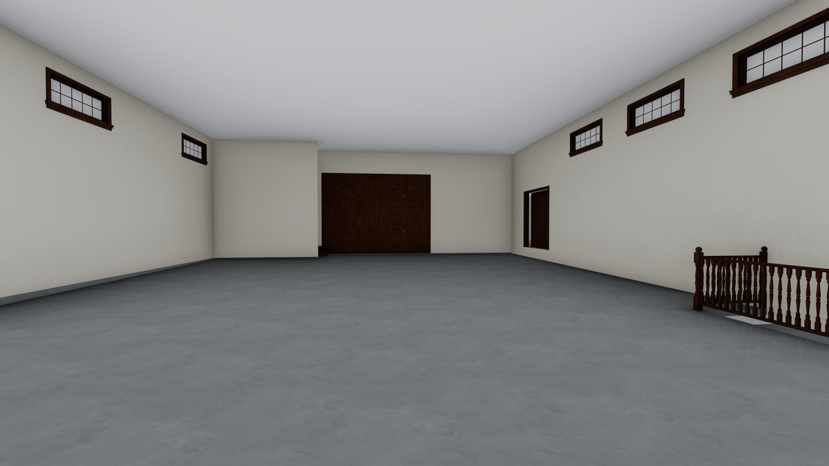 AO8498-A Barndominium Garage, 2.5 Bathrooms | Danfors Garage Plan 