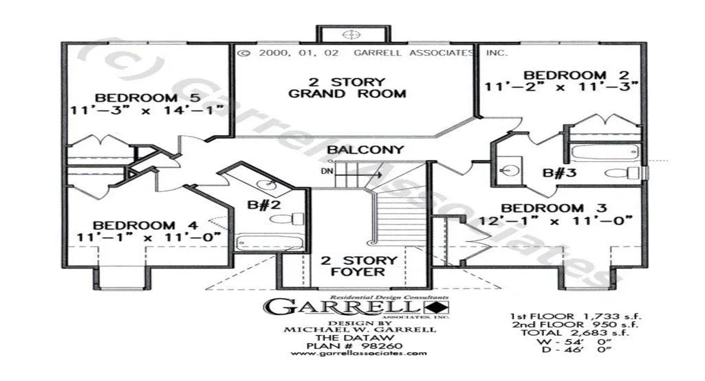 Dataw House Plan - Archival Designs House Plans, floor plan