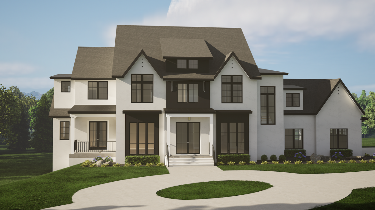 Luxury Two-Story Home with  First-Floor Master Suite and Theater Room