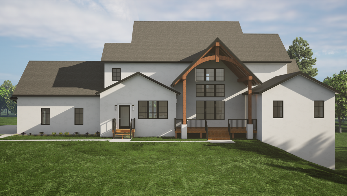 Luxury Two-Story Home with  First-Floor Master Suite and Theater Room