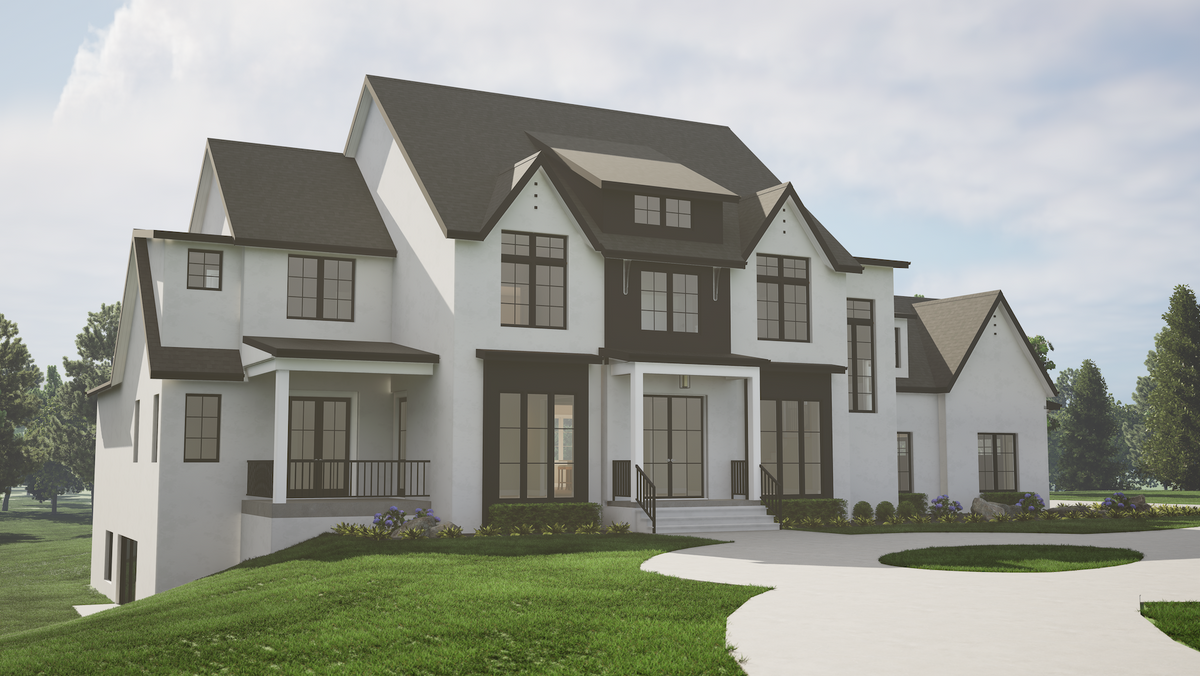 Luxury Two-Story Home with  First-Floor Master Suite and Theater Room