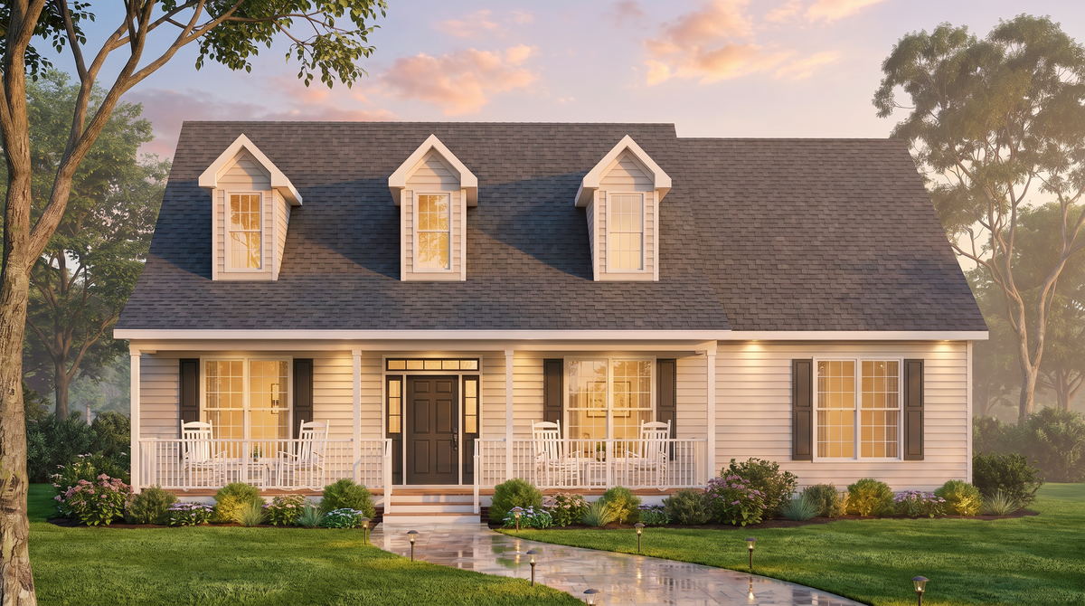 ST25082 Olsen Ranch Style House Plan 3 Bedrooms, 2 Bathrooms