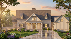 Spacious 4-Bedroom Home Plan with Bonus Room and Walkout Basement