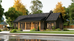 A7188-A Laurel Hill Plan - Modern Farmhouse 