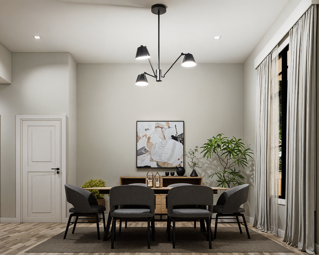 A7188-A Laurel Hill House Plan-Interior-Dining