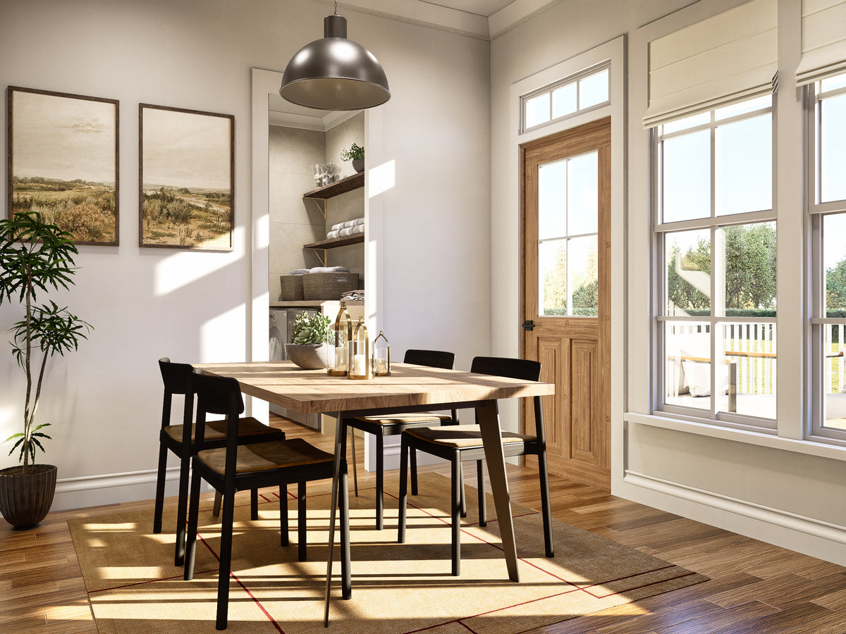 A7310-A Blues House Plan Dining Room