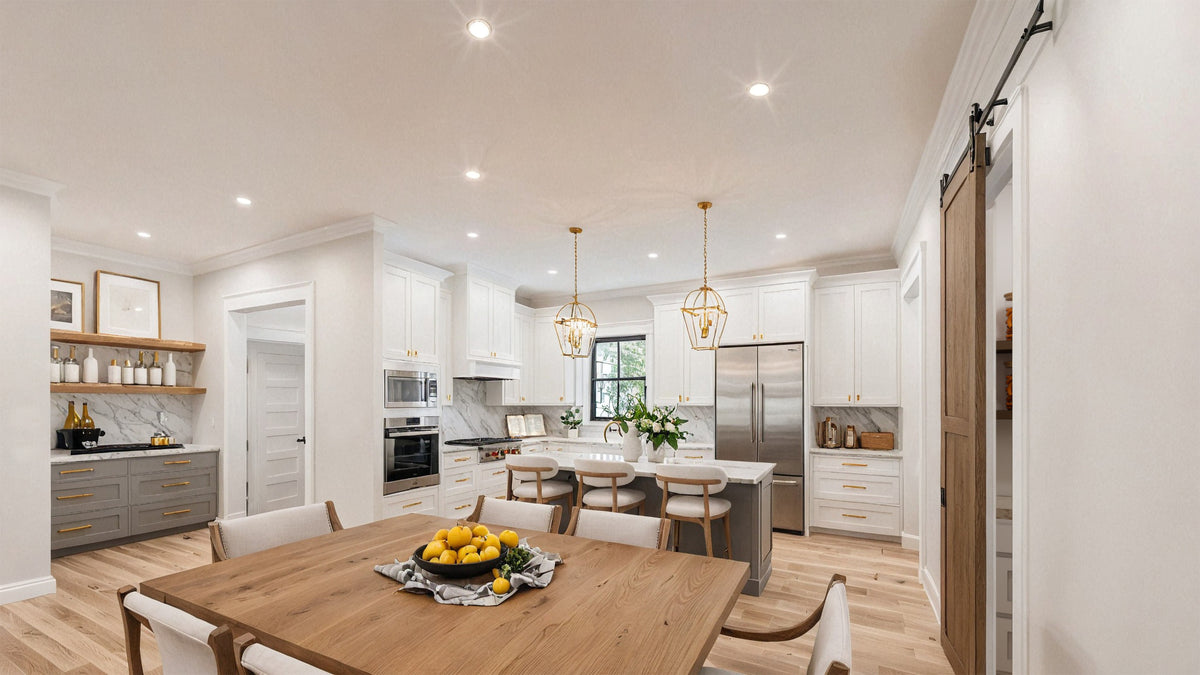 1,939 sq ft 4-Bedroom Home with First-Floor Master Suite & Covered Porches