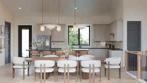 AJ8094-A Contemporary House Dining, 3 Bedrooms, 2.5 Bathrooms | VD 1070 House Plan 